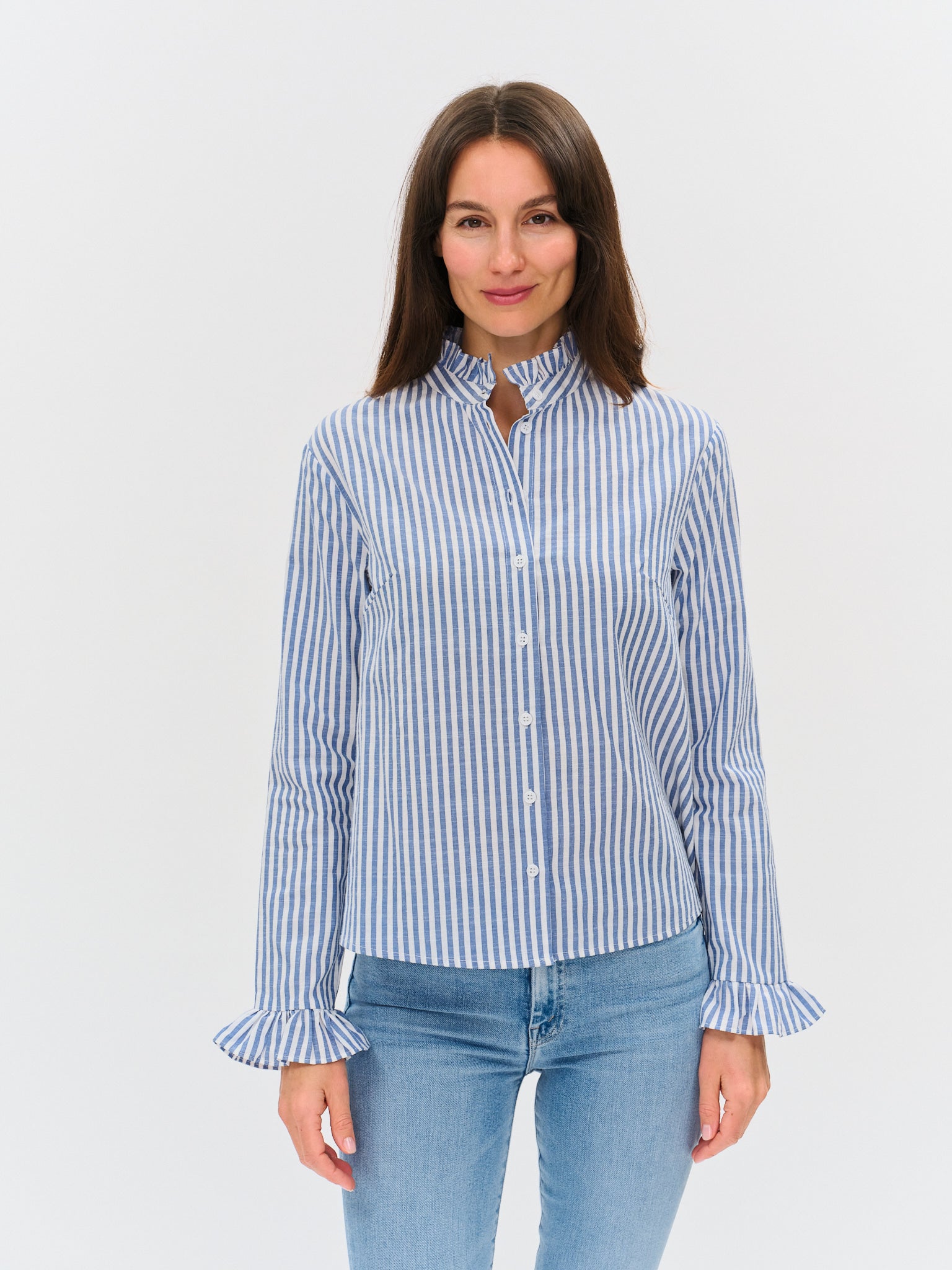 holland top [blue] – Six Fifty Clothing