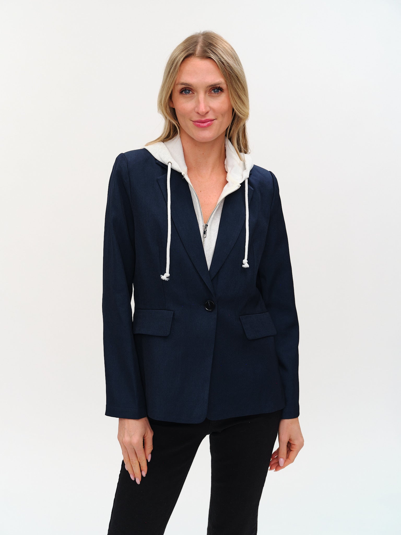 drew blazer [navy] – Six Fifty Clothing