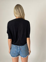 Load image into Gallery viewer, the short sleeve anywhere top [black]
