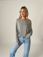 Load image into Gallery viewer, the anywhere top [heather grey]
