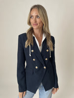 Load image into Gallery viewer, heather blazer [navy]
