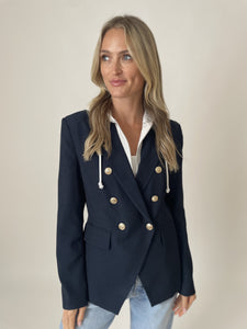 heather blazer [navy]