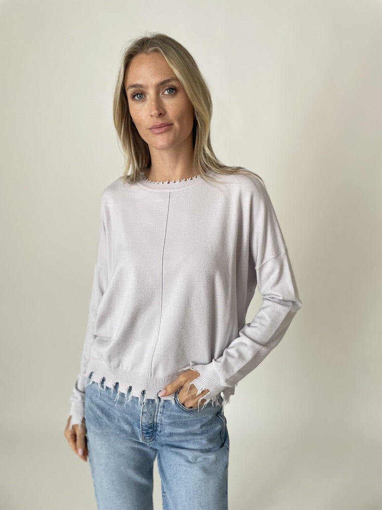 andrea sweater [heather grey]