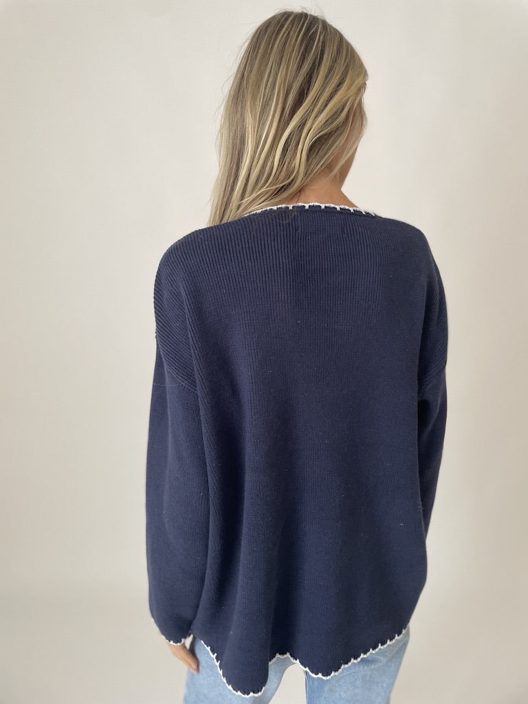 montauk sweater [navy]