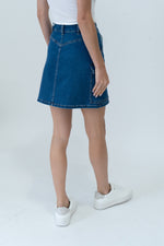 Load image into Gallery viewer, kyra skirt [denim]
