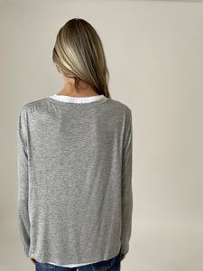 izzy top [charcoal]