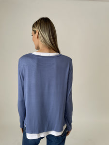 izzy top [denim]