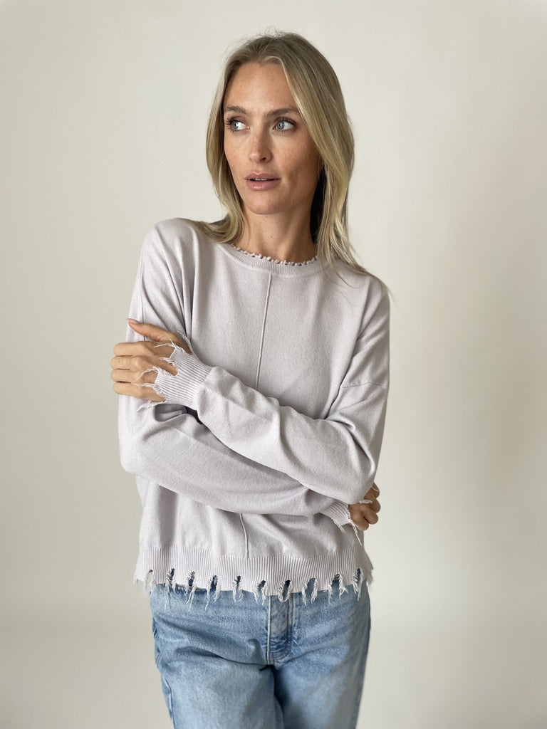 andrea sweater [heather grey]