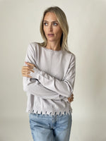 Load image into Gallery viewer, andrea sweater [heather grey]
