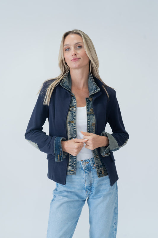 clarissa *made in italy* blazer [navy]