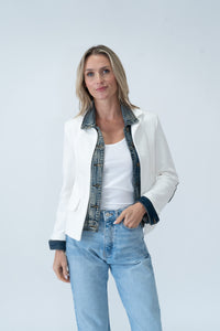 clarissa *made in italy* blazer [ivory]