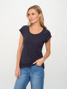 anne tee [navy]