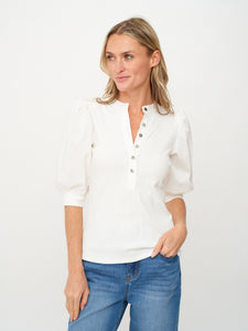 audrey top [white]