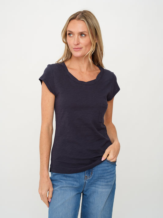 diana tee [navy]