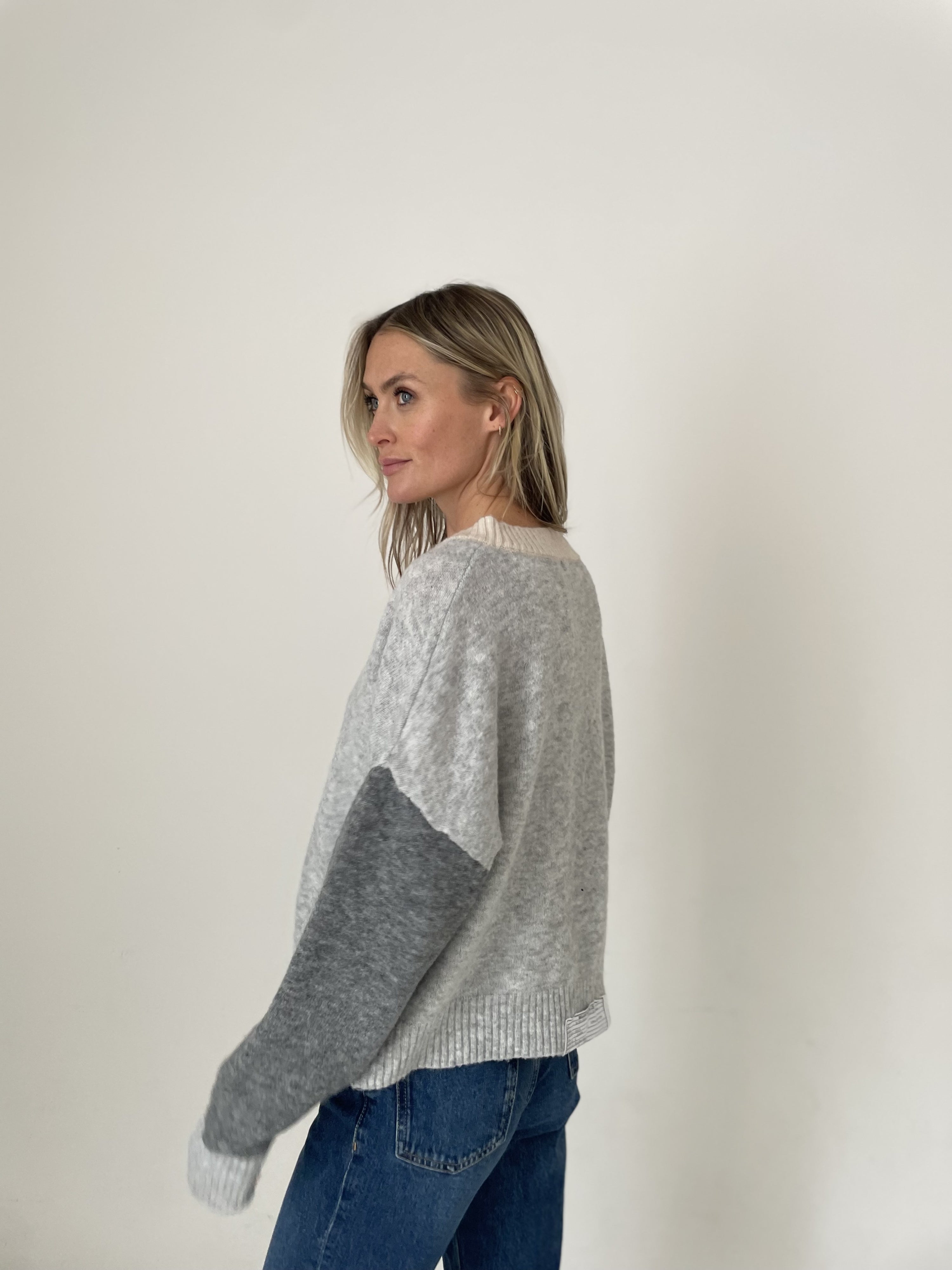 serafina cardigan [heather grey]