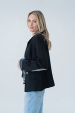 Load image into Gallery viewer, clarissa *made in italy* blazer [black]
