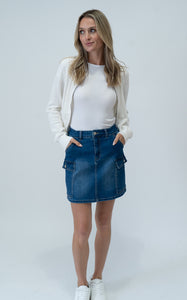kyra skirt [denim]