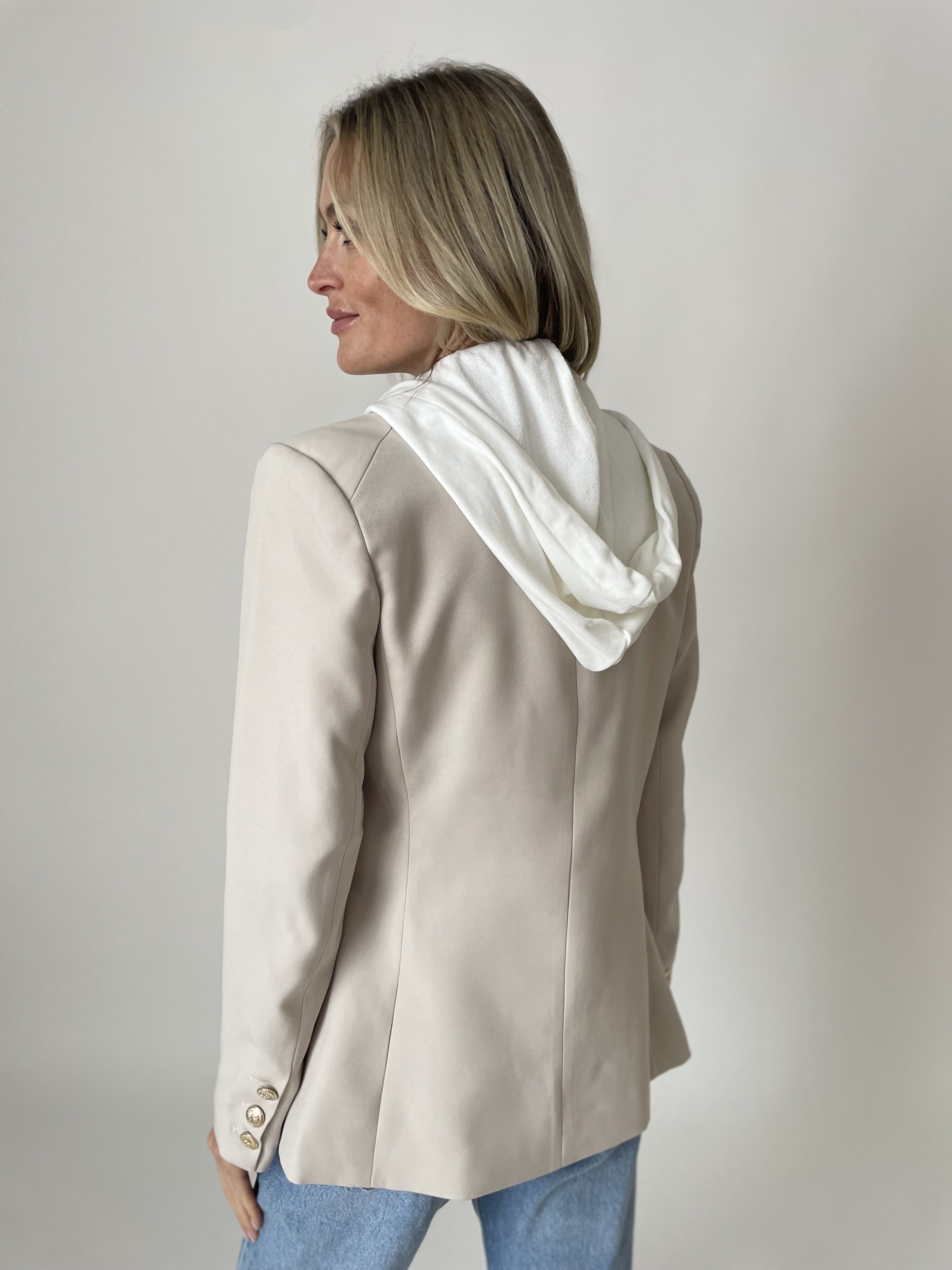 heather blazer [beige]