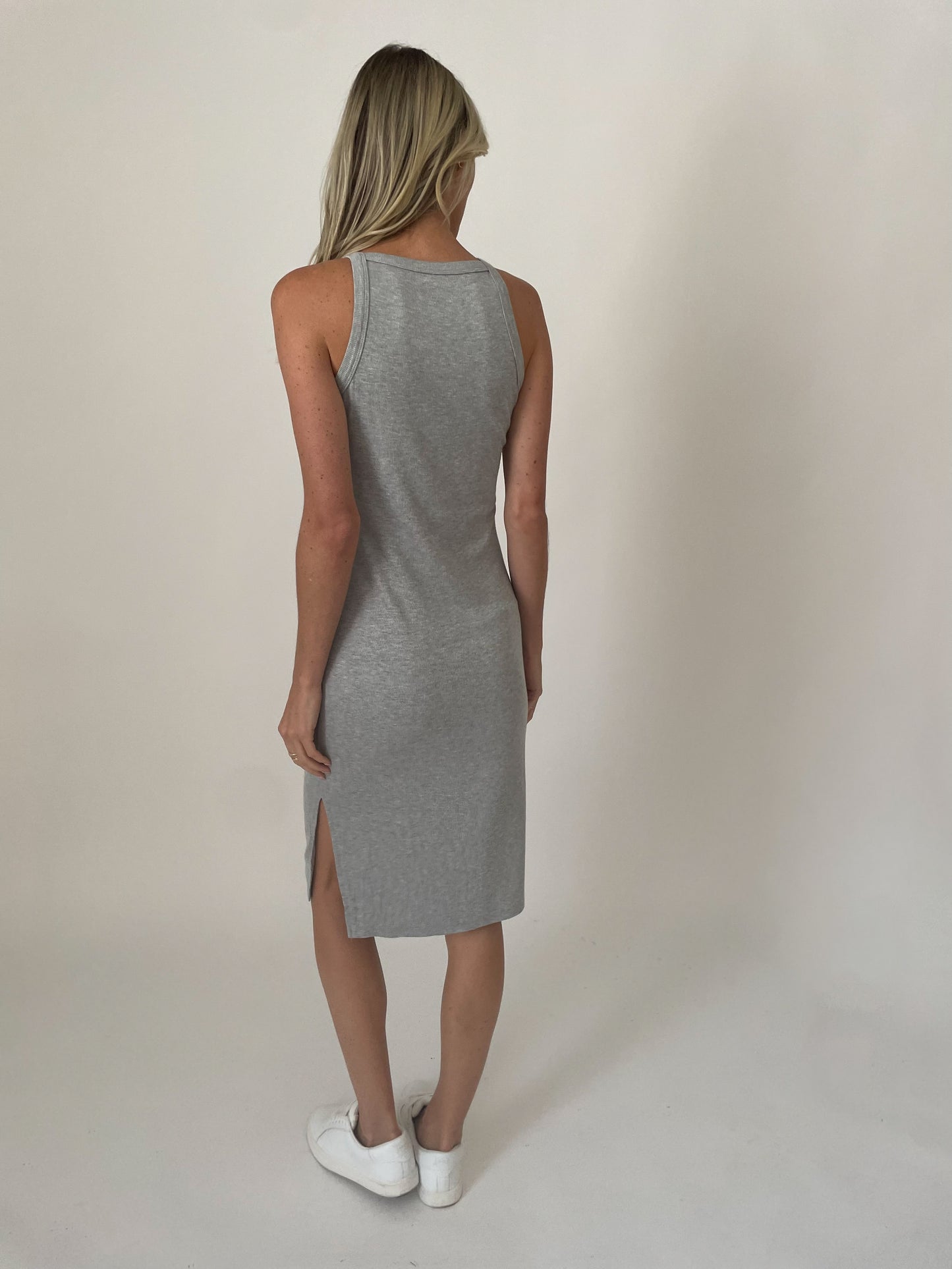 caroline dress [heather grey]