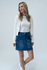 kyra skirt [denim]