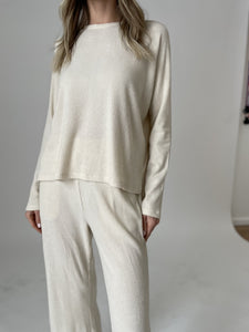 lazy sunday pant [eggshell]