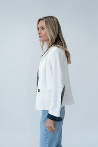 clarissa *made in italy* blazer [ivory]