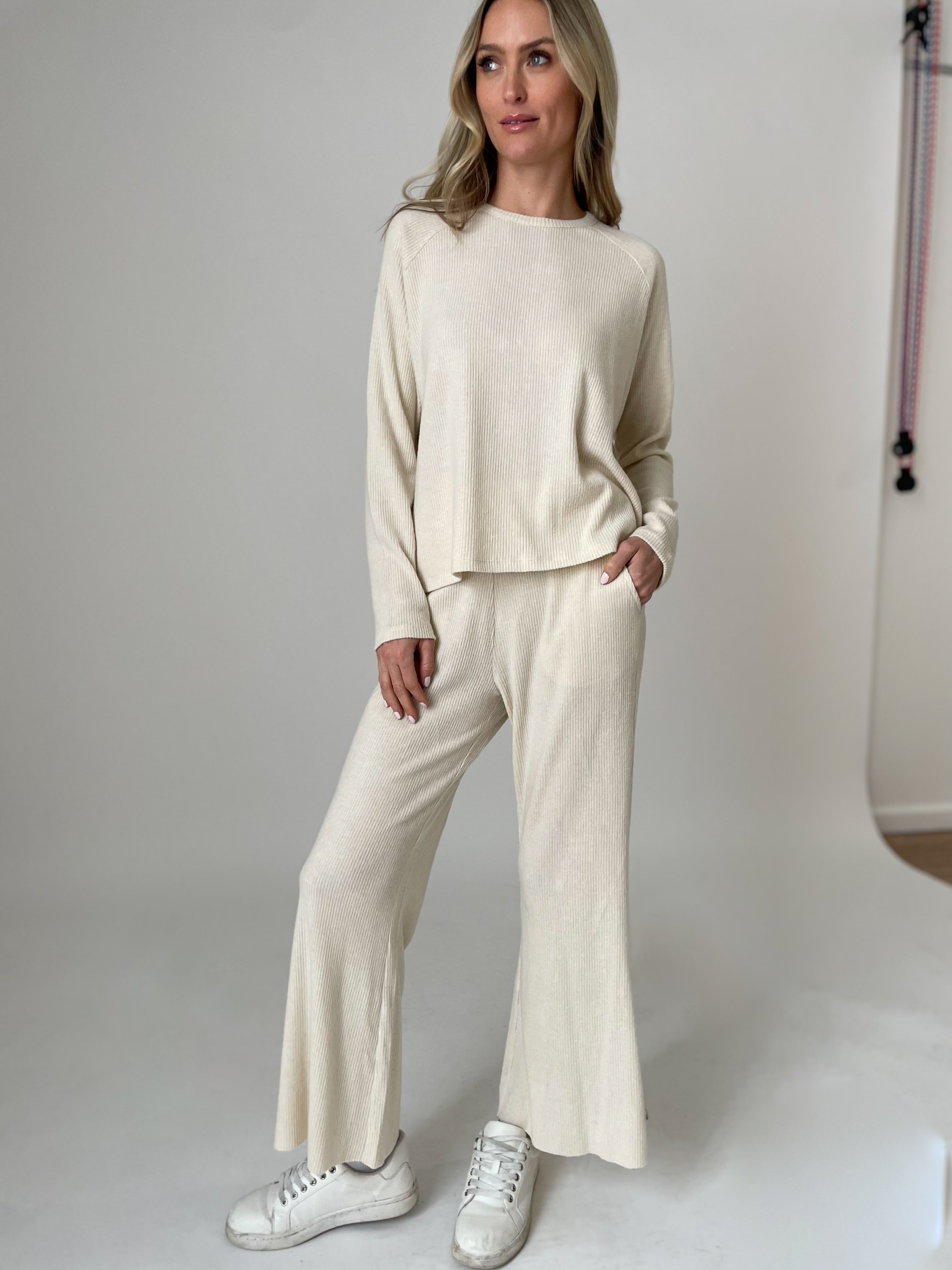 lazy sunday pant [eggshell]