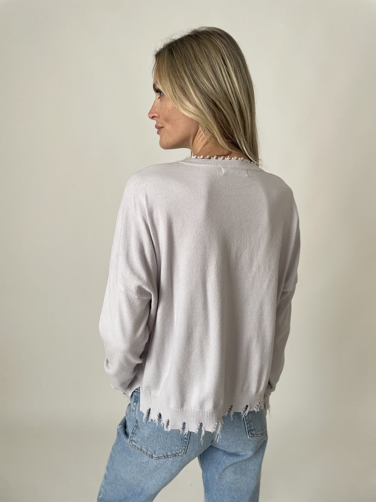 andrea sweater [heather grey]