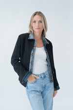 Load image into Gallery viewer, clarissa *made in italy* blazer [black]
