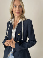 Load image into Gallery viewer, heather blazer [navy]
