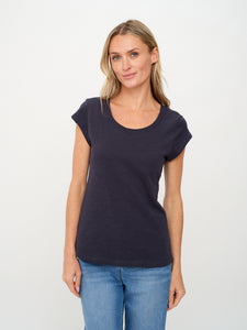 anne tee [navy]