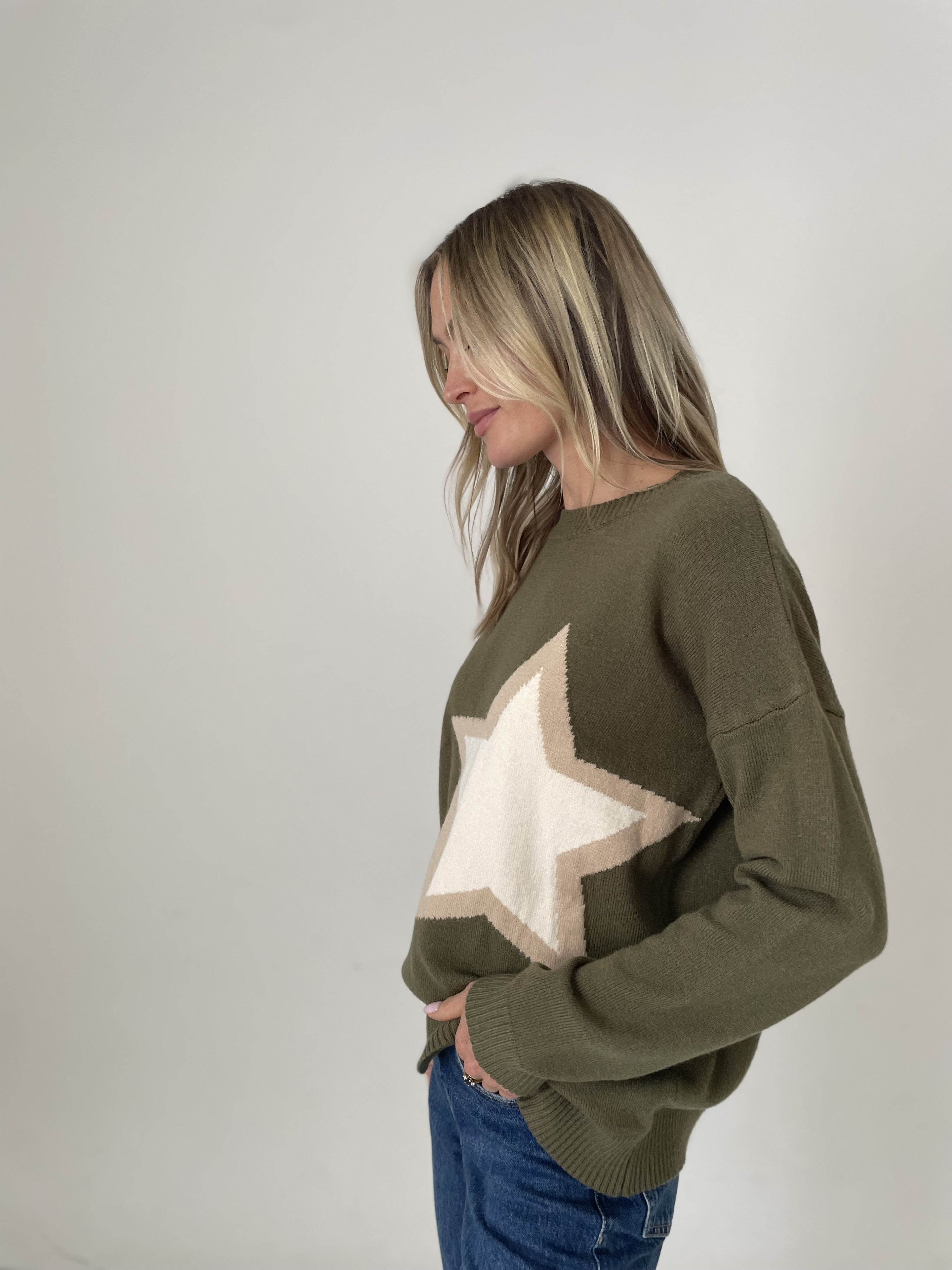 lex sweater [olive]