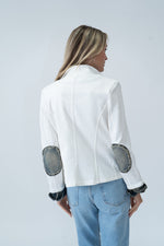 Load image into Gallery viewer, clarissa *made in italy* blazer [ivory]
