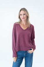 Load image into Gallery viewer, dolan top long sleeve [burgundy]
