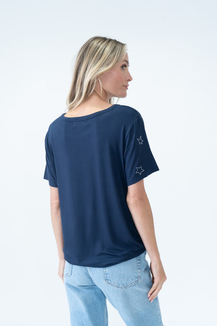 georgetown tee [navy]