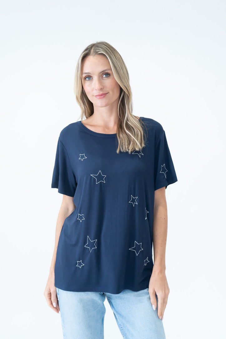 georgetown tee [navy]