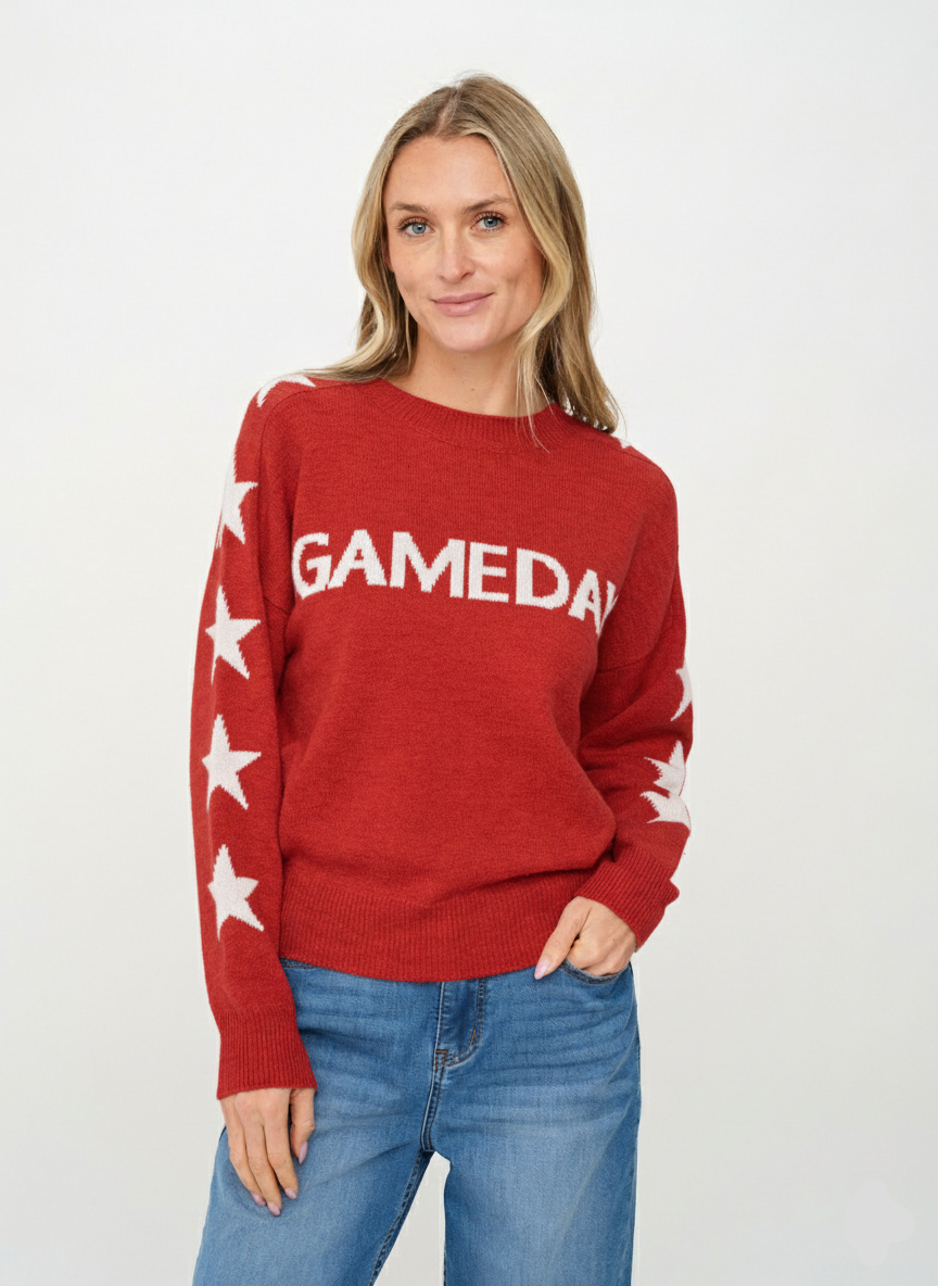 gameday sweater [red]