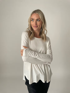 stevie top [ivory]