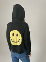 Load image into Gallery viewer, good mood hoodie [black/yellow]
