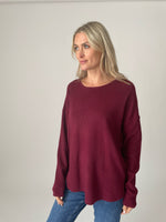 Load image into Gallery viewer, ryan sweater [burgundy]
