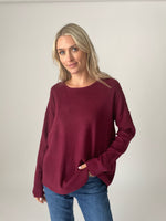 Load image into Gallery viewer, ryan sweater [burgundy]
