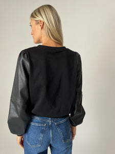 rebel top [black]
