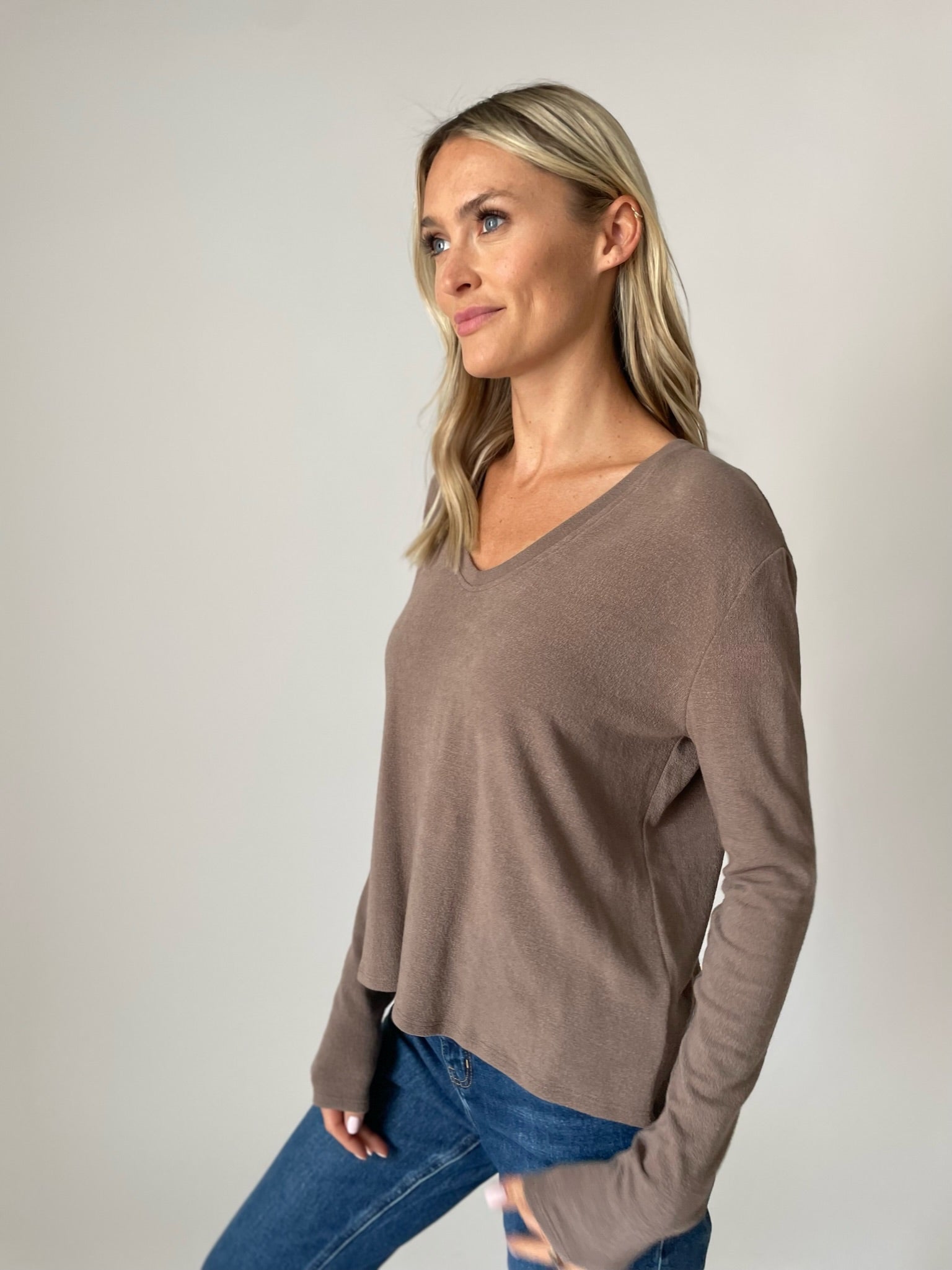 stacy top [khaki]