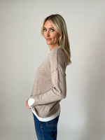 Load image into Gallery viewer, ashlin sweater [latte]
