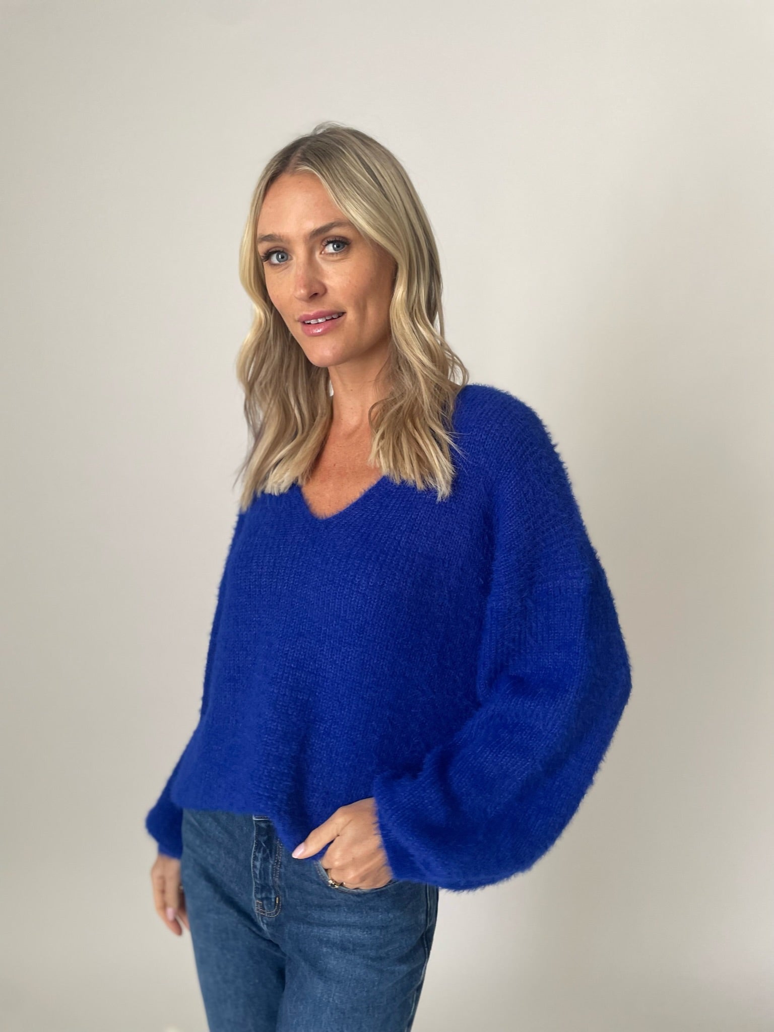 madelyn sweater [blue]
