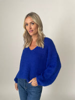 Load image into Gallery viewer, madelyn sweater [blue]
