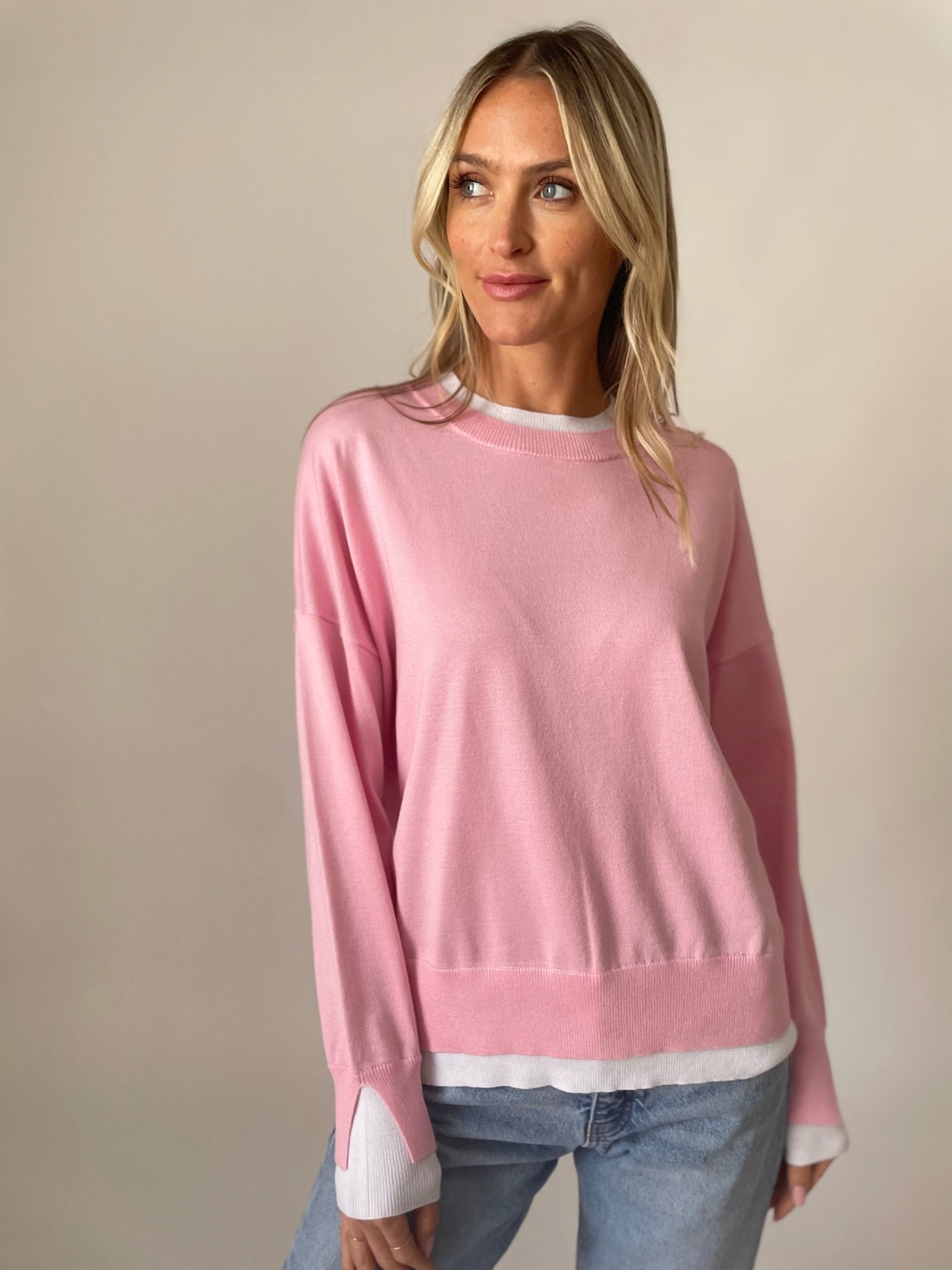 claire top [pink]