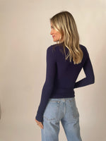 Load image into Gallery viewer, billie long sleeve [navy]
