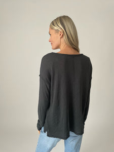 chloe tee [pewter]
