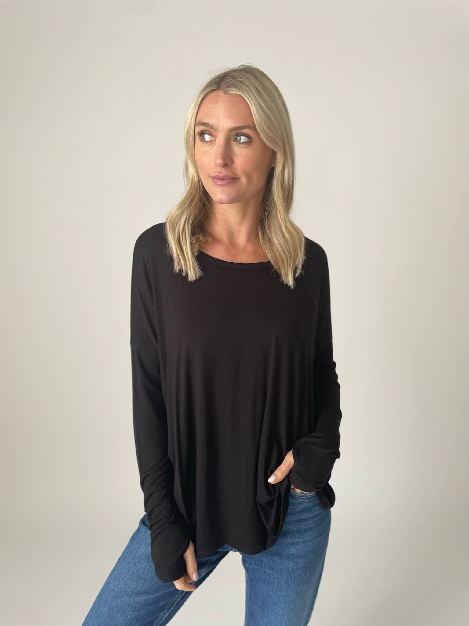 stevie top [black]
